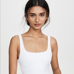 NWT Good American Modern Tank Thong Bodysuit, Size 1